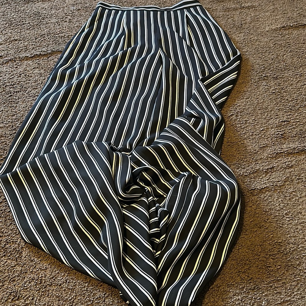 Bebe striped pants